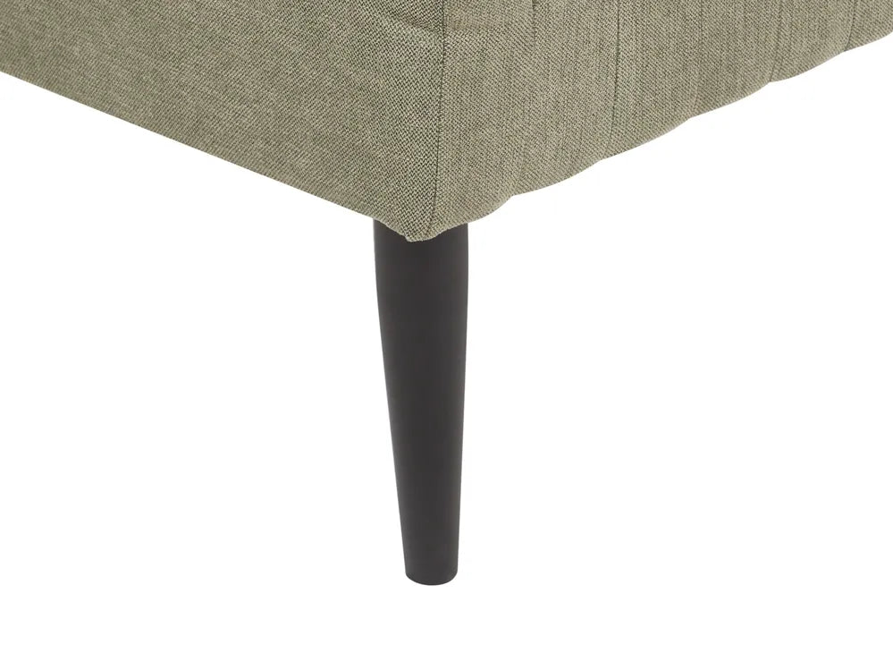 Chaise Longue Fabric Green Mhelza