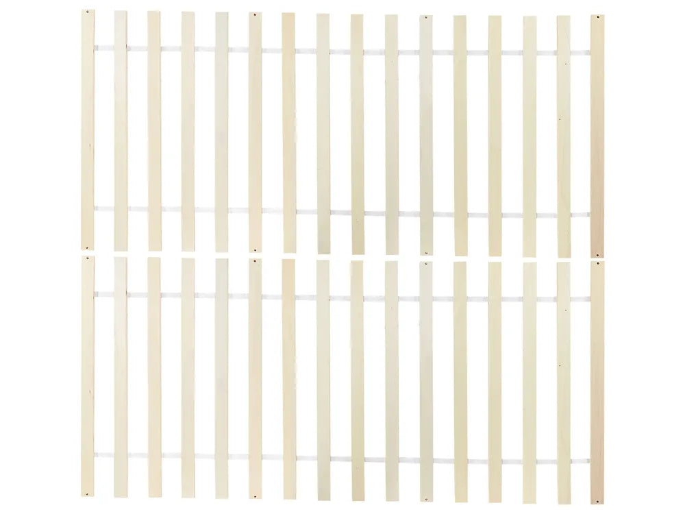 Bed Pine Wood 140 x 200 cm (EU Double) Light Brown Carol