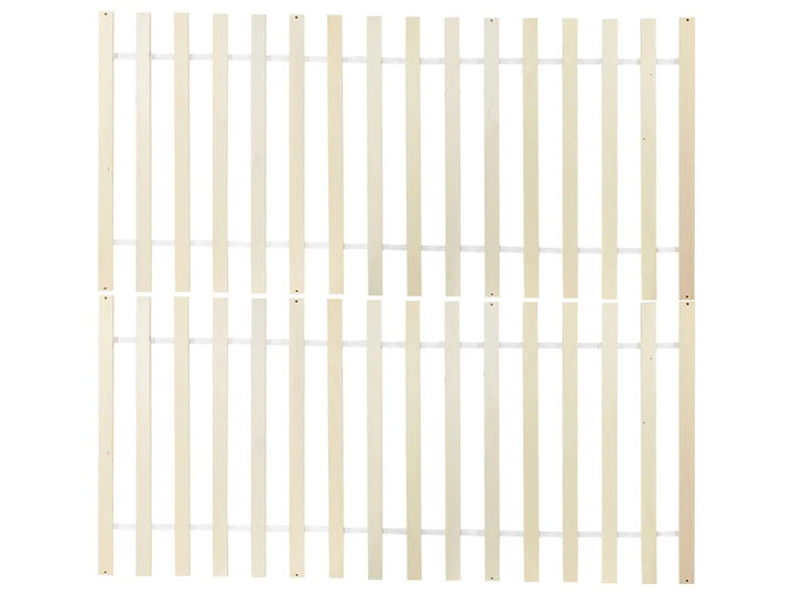 Bed Pine Wood 160 x 200 cm (EU King Size) Light Brown Marie