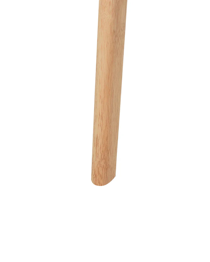 Set of 2 Dining Chairs Wood Light Brown/ Beige Denise
