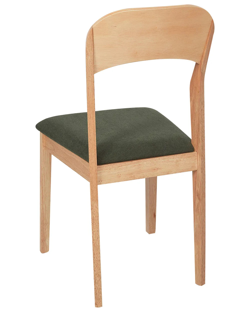 Set of 2 Dining Chairs Wood Light Brown Kevin