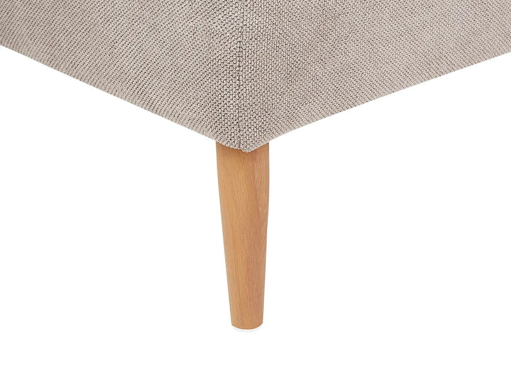 Chaise Longue Fabric Beige Dyah