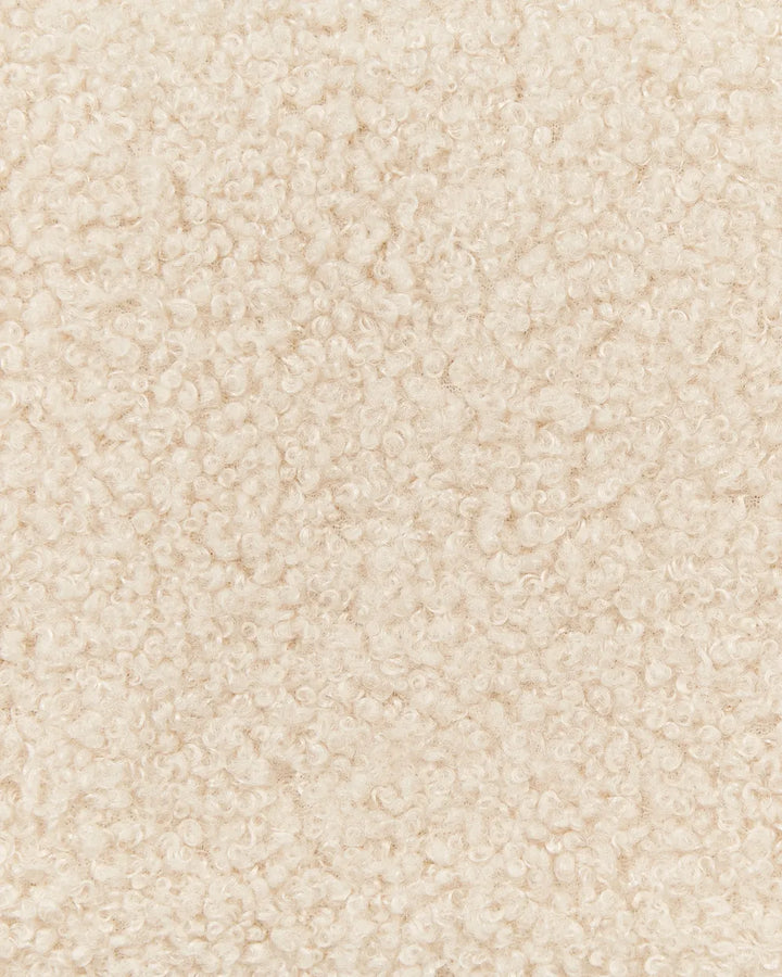 Set of 2 Dining Chairs Boucle Light Beige Rain