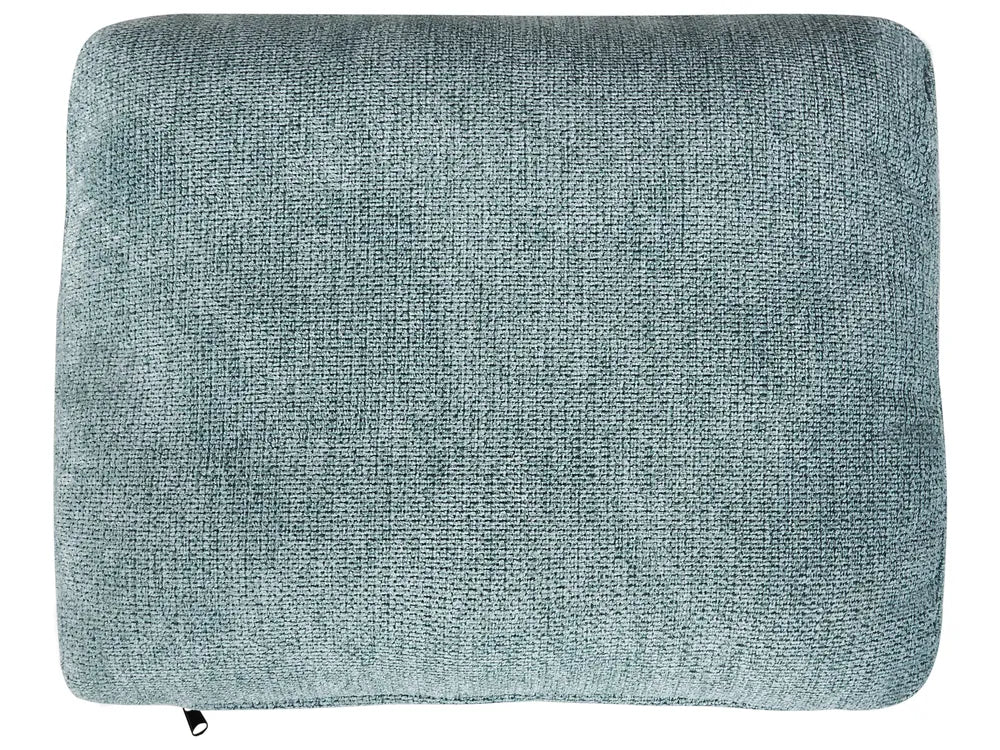 Right-Hand Chaise Lounge Fabric Blue Aurelle