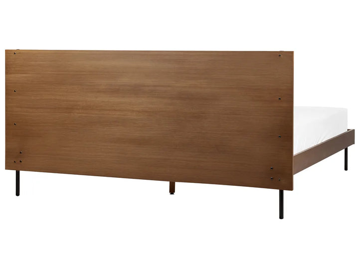 Bed 180 x 200 cm (EU Super King) Dark Ash Wood Dolly