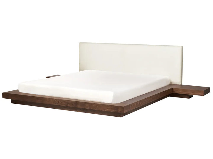Waterbed Boucle 180 x 200 cm (EU Super King) Brown Ash Wood Olivia