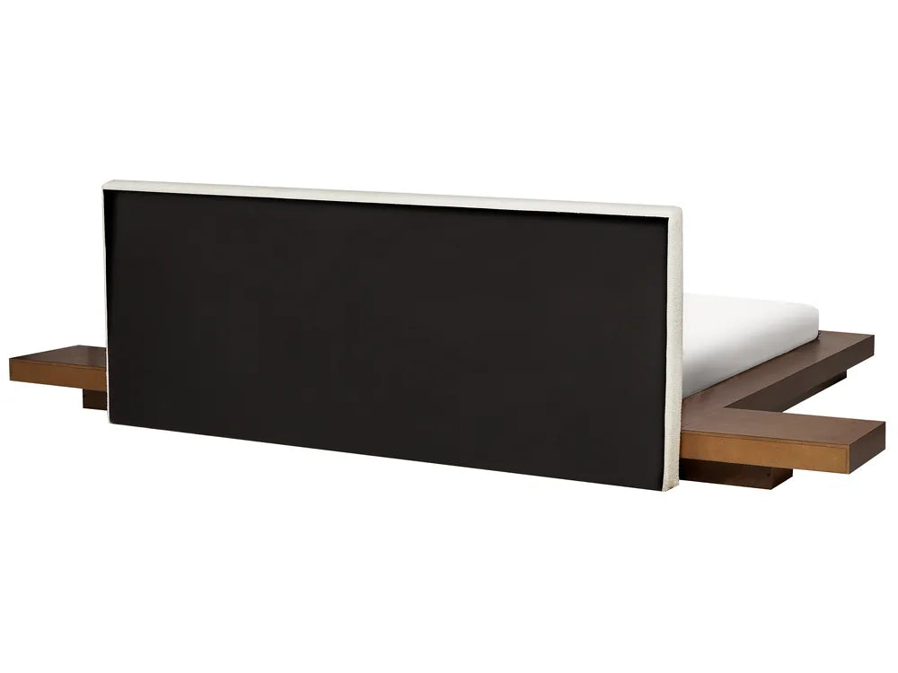 Waterbed Boucle 180 x 200 cm (EU Super King) Brown Ash Wood Olivia