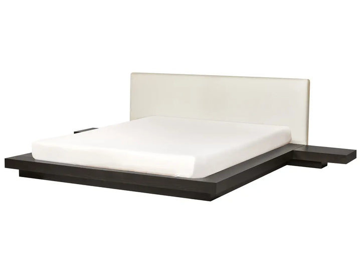 Waterbed Boucle 180 x 200 cm (EU Super King) Dark Ash Wood Olivia
