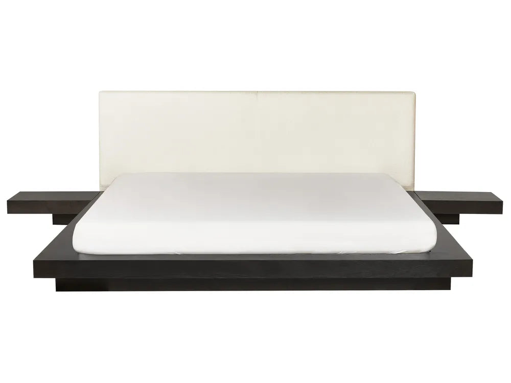 Waterbed Boucle 180 x 200 cm (EU Super King) Dark Ash Wood Olivia