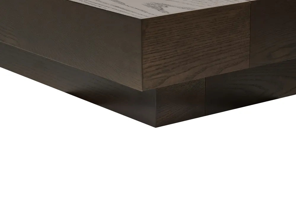 Waterbed Boucle 180 x 200 cm (EU Super King) Dark Ash Wood Olivia