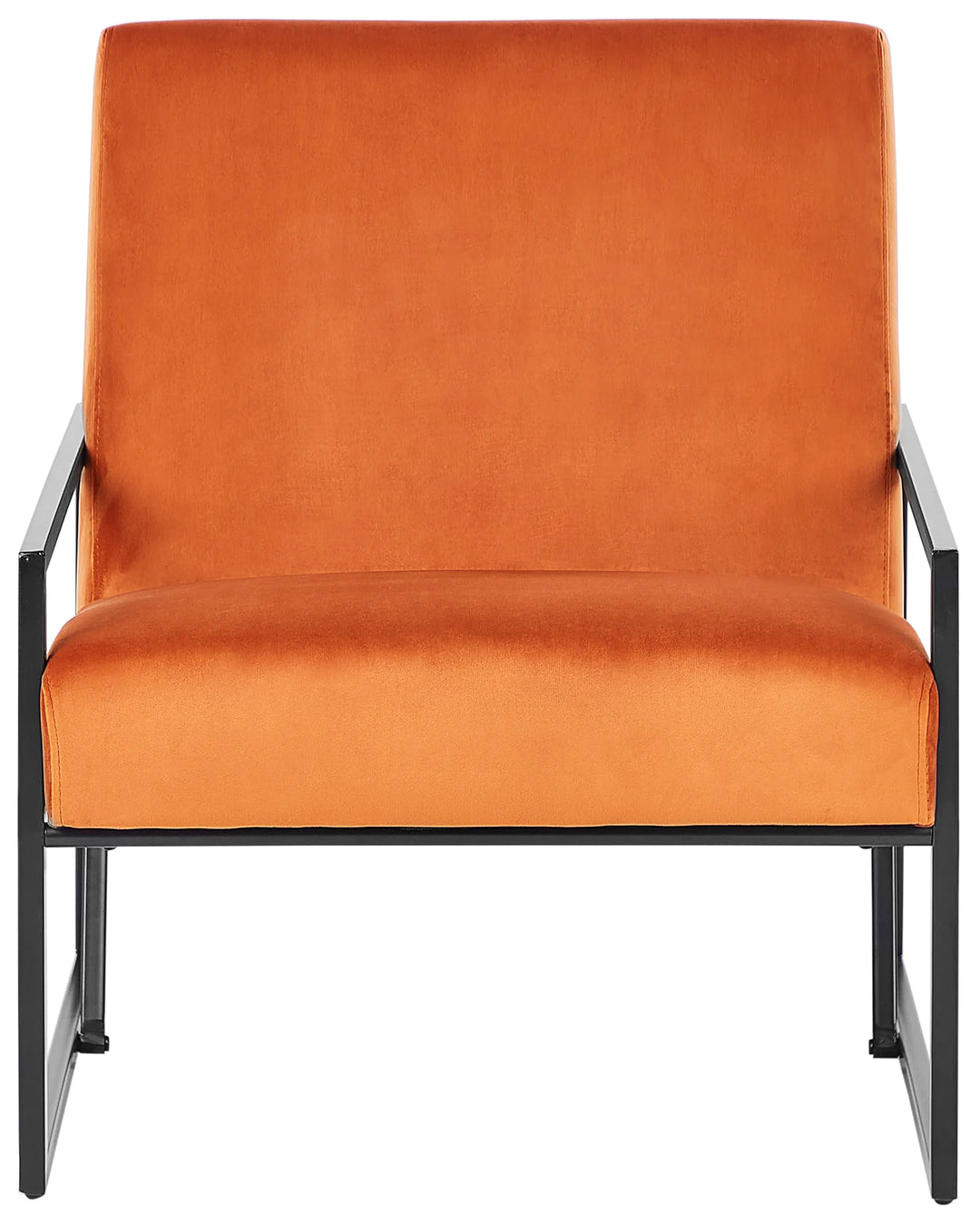 Delary Armchair Velvet Orange