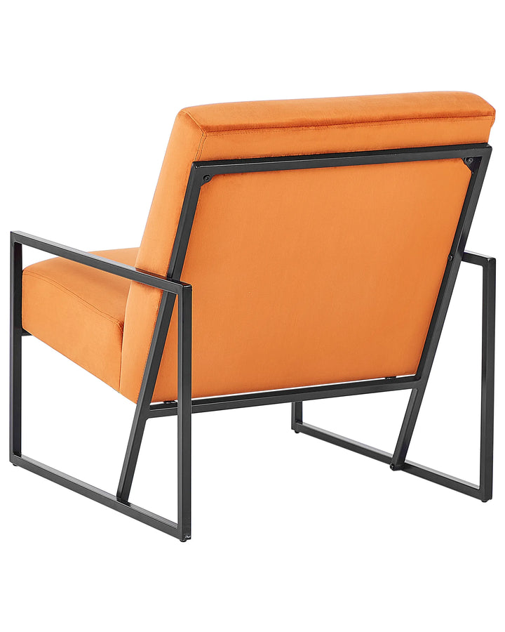Delary Armchair Velvet Orange
