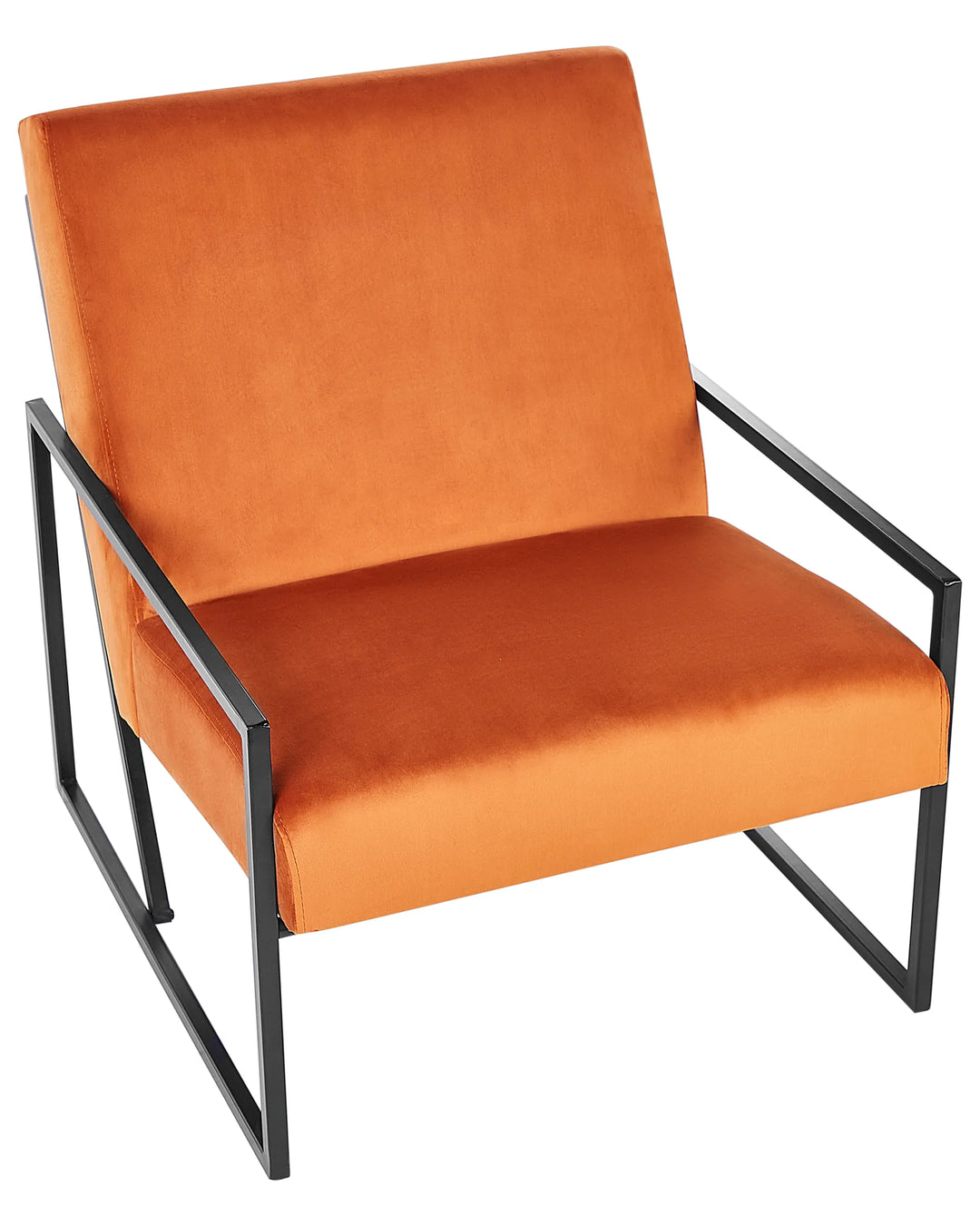 Delary Armchair Velvet Orange