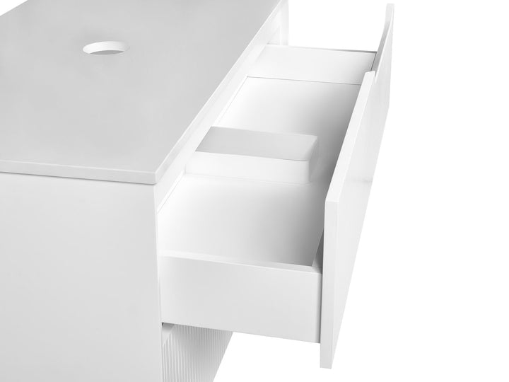 Wall Mounted Washbasin Cabinet 80 cm White Quintela