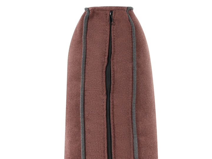 Altan Left Hand Fabric Corner Sofa Burgundy