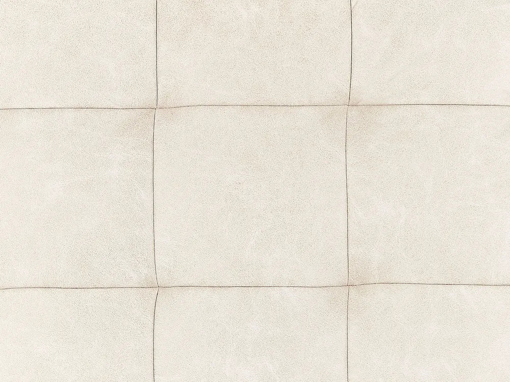 Left-Hand Chaise Lounge Faux Leather Light Beige Orlin