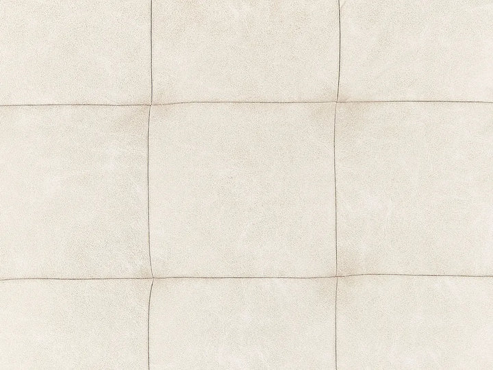 Left-Hand Chaise Lounge Faux Leather Light Beige Orlin