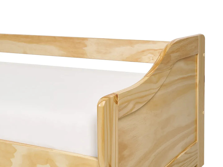 Trundle Bed Pine Wood Hinman 90 x 200 cm (EU Single) Light Brown