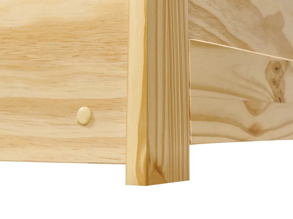 Trundle Bed Pine Wood Erthridge 90 x 200 cm (EU Single) Light Brown