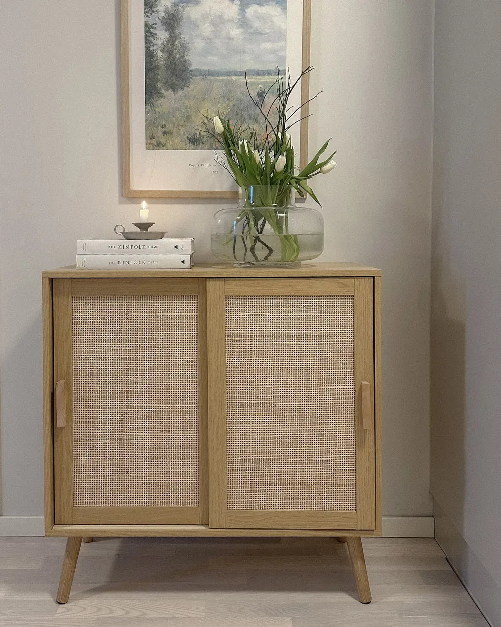 Cabinet Light Brown Selena