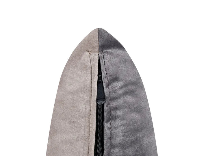 Right-Hand Chaise Lounge Velvet Taupe Vervino