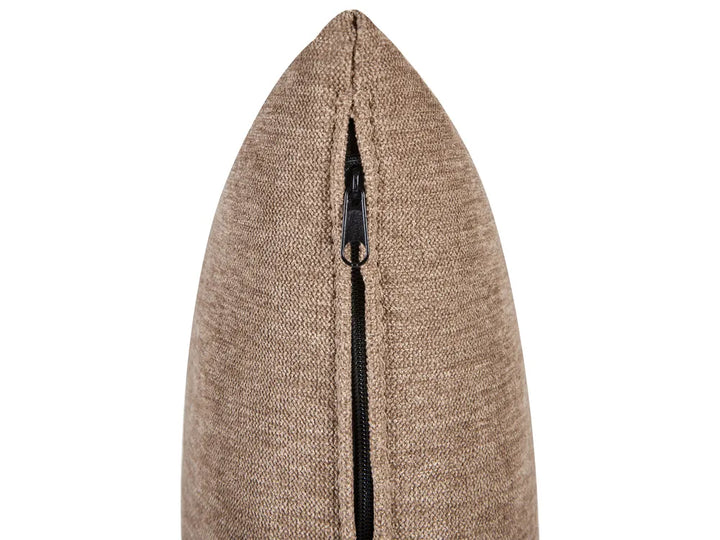 Right-Hand Chaise Lounge Fabric Light Brown Raley