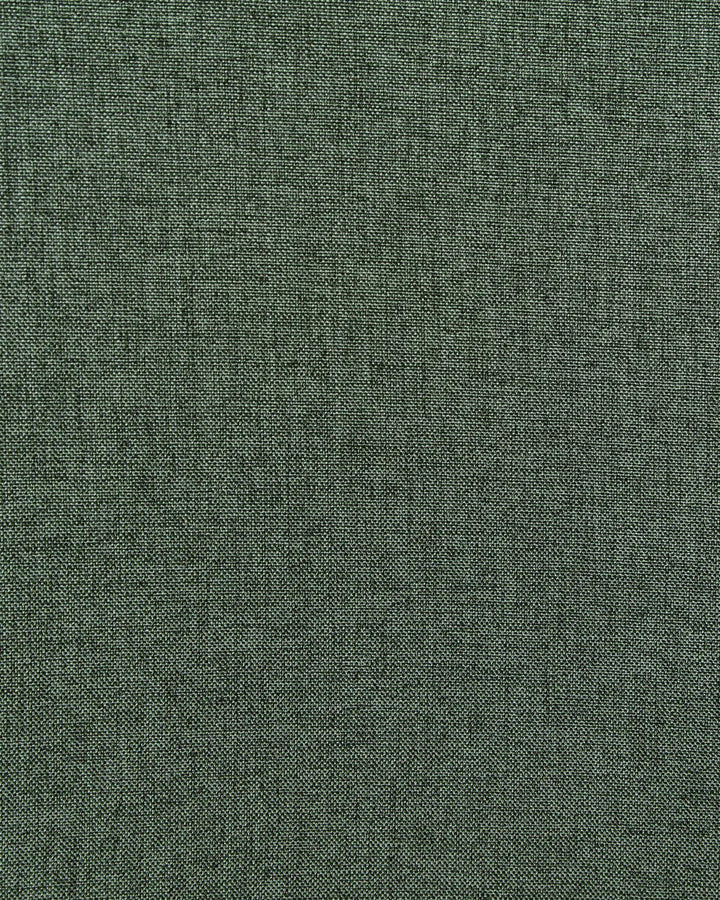 Set of 2 Dining Chairs Fabric Dark Green Sola