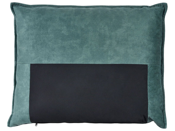 Elvenes Left Hand Velvet Corner Sofa Teal