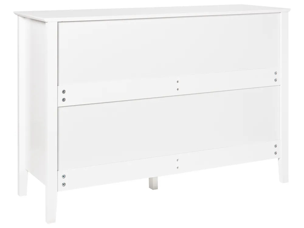 6 Drawer Chest White Bravura | Elegant Design