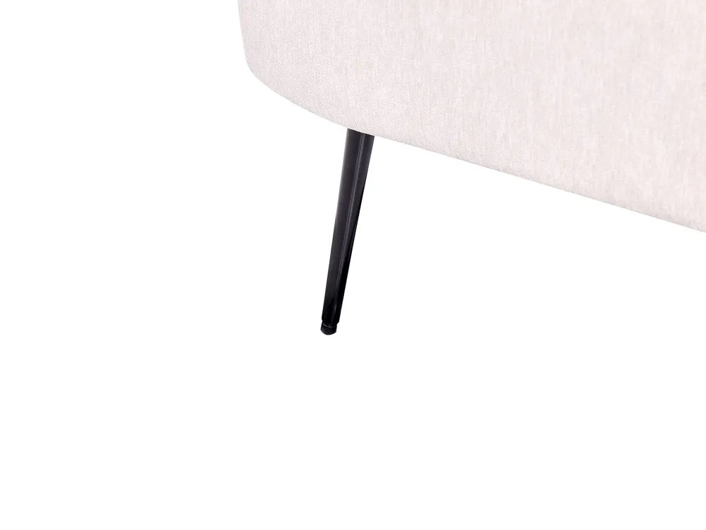 Left-Hand Chaise Lounge Fabric Brown Ayvion
