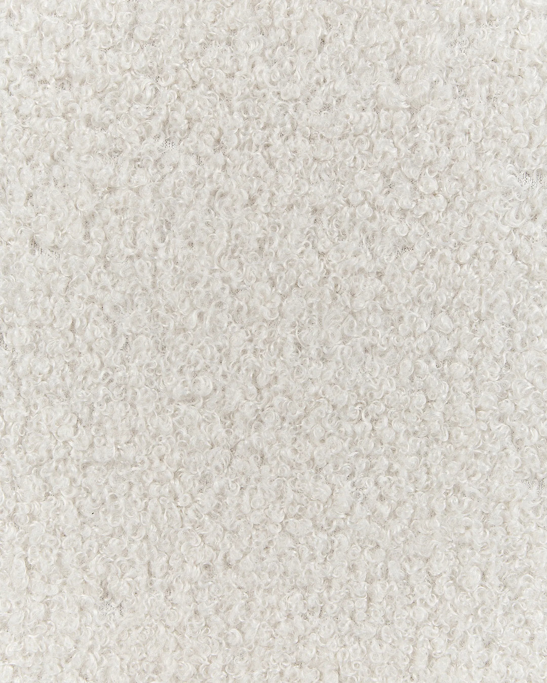 Armchair Boucle Off-White/ Light Brown Dartez