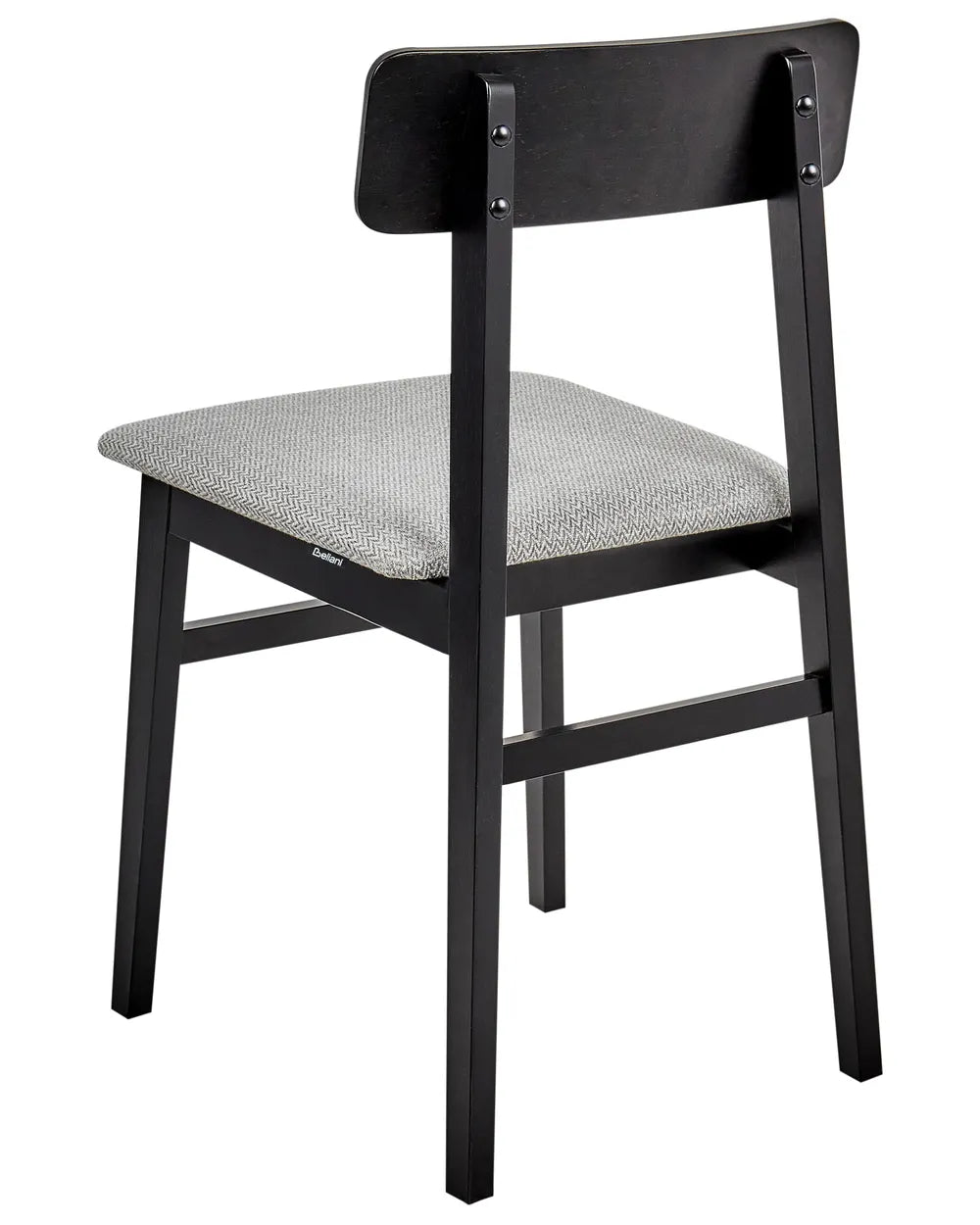 Set of 2 Dining Chairs Wood Light Grey Niana