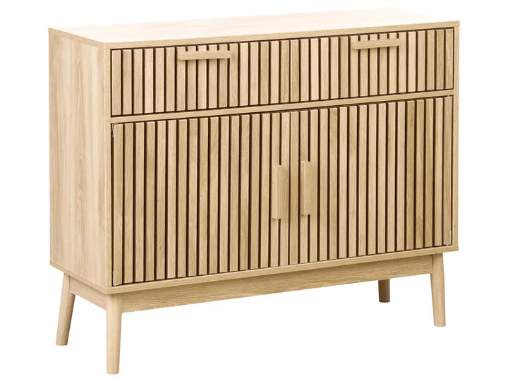 2 Door Sideboard Light Brown Drake
