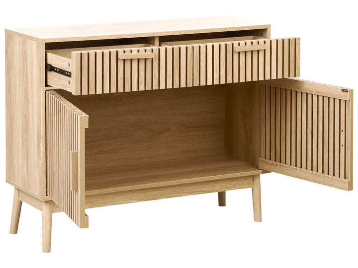 2 Door Sideboard Light Brown Drake