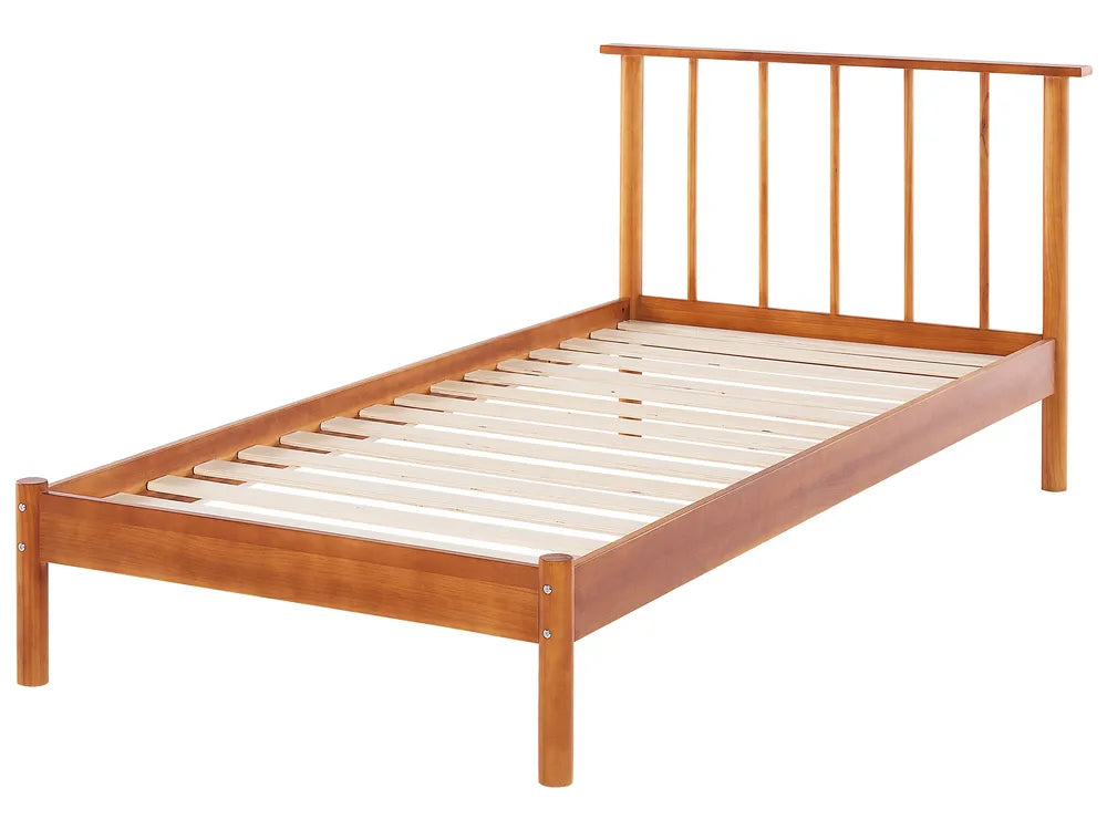 Bed Pine Wood Northwood 90 x 200 cm (EU Single) Brown
