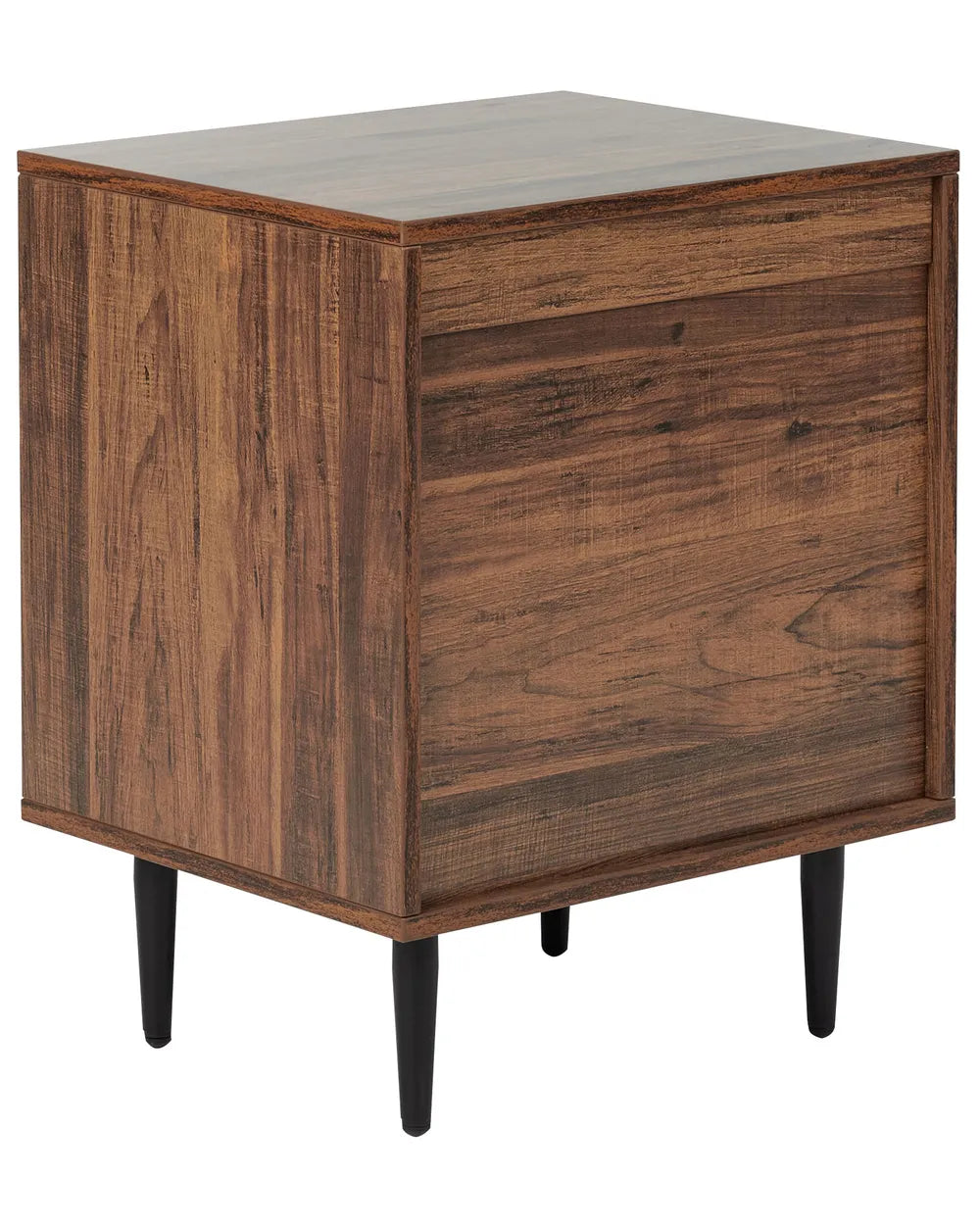 2 Drawer Bedside Table Dark Brown Grove | Elegant Design