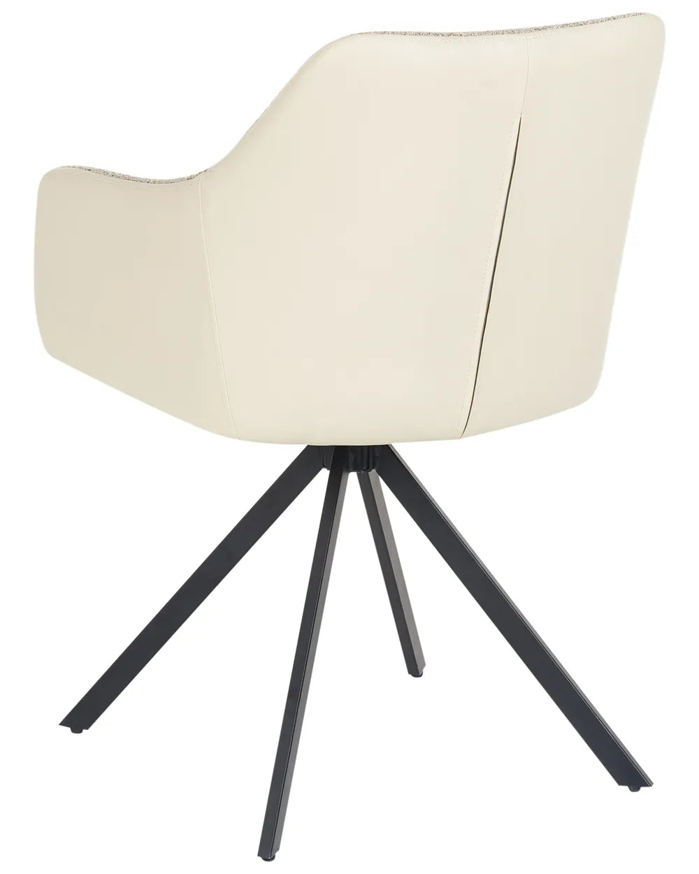 Set of 2 Dining Chairs Fabric Taupe Roan