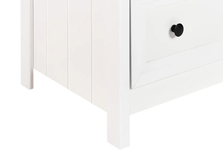 6 Drawer Chest White Wade Blends Well with Any Decor Logan