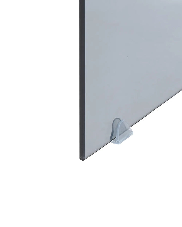 Console Table Tempered Glass Black Precise Finish Navaro
