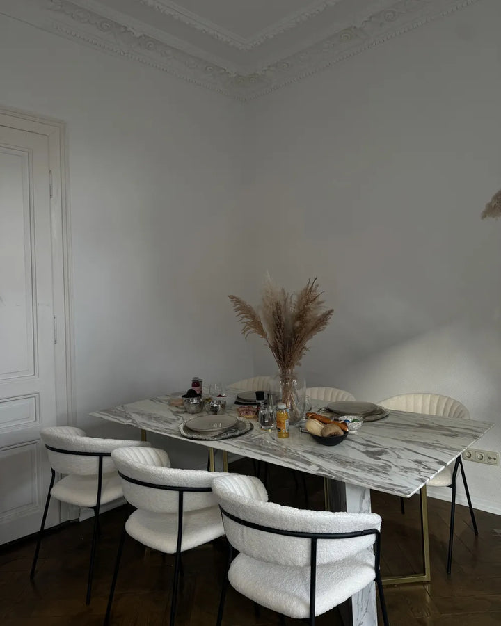 Set of 2 Dining Chairs Velvet Off-White Avy