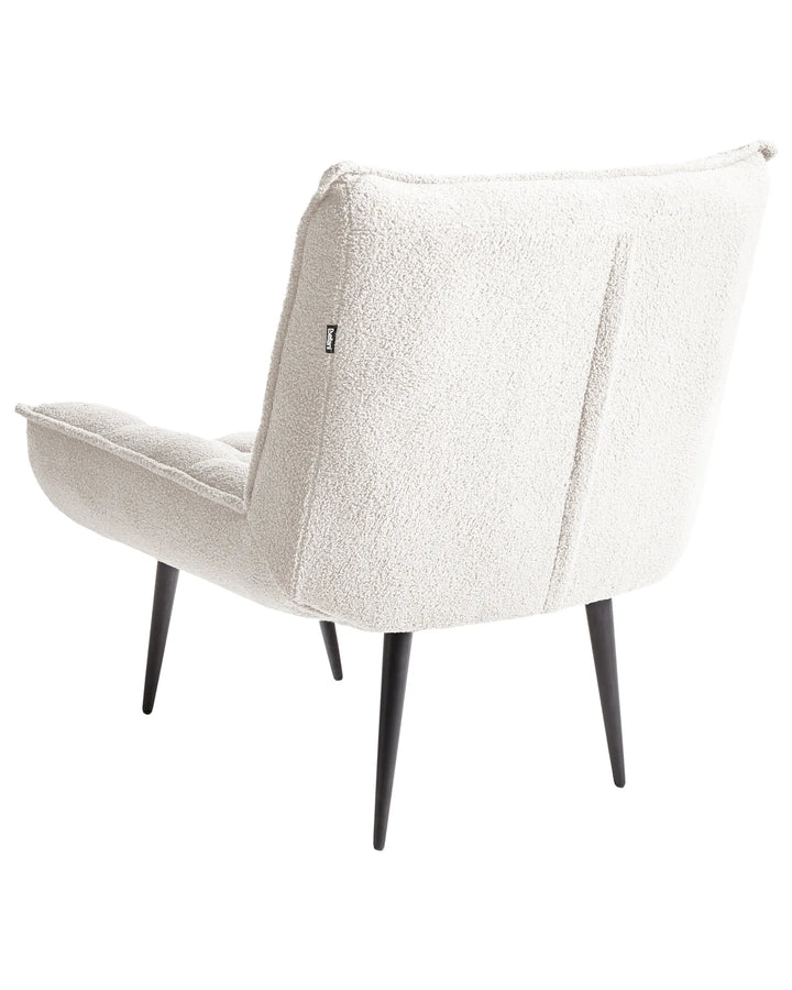 Armchair Boucle White Sharece