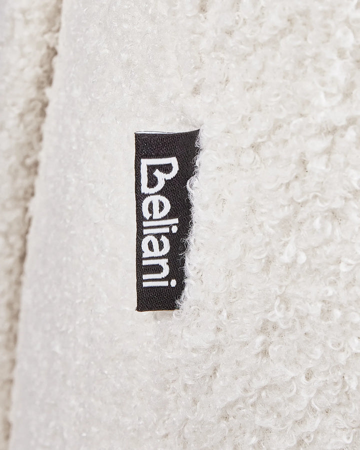 Armchair Boucle White Sharece