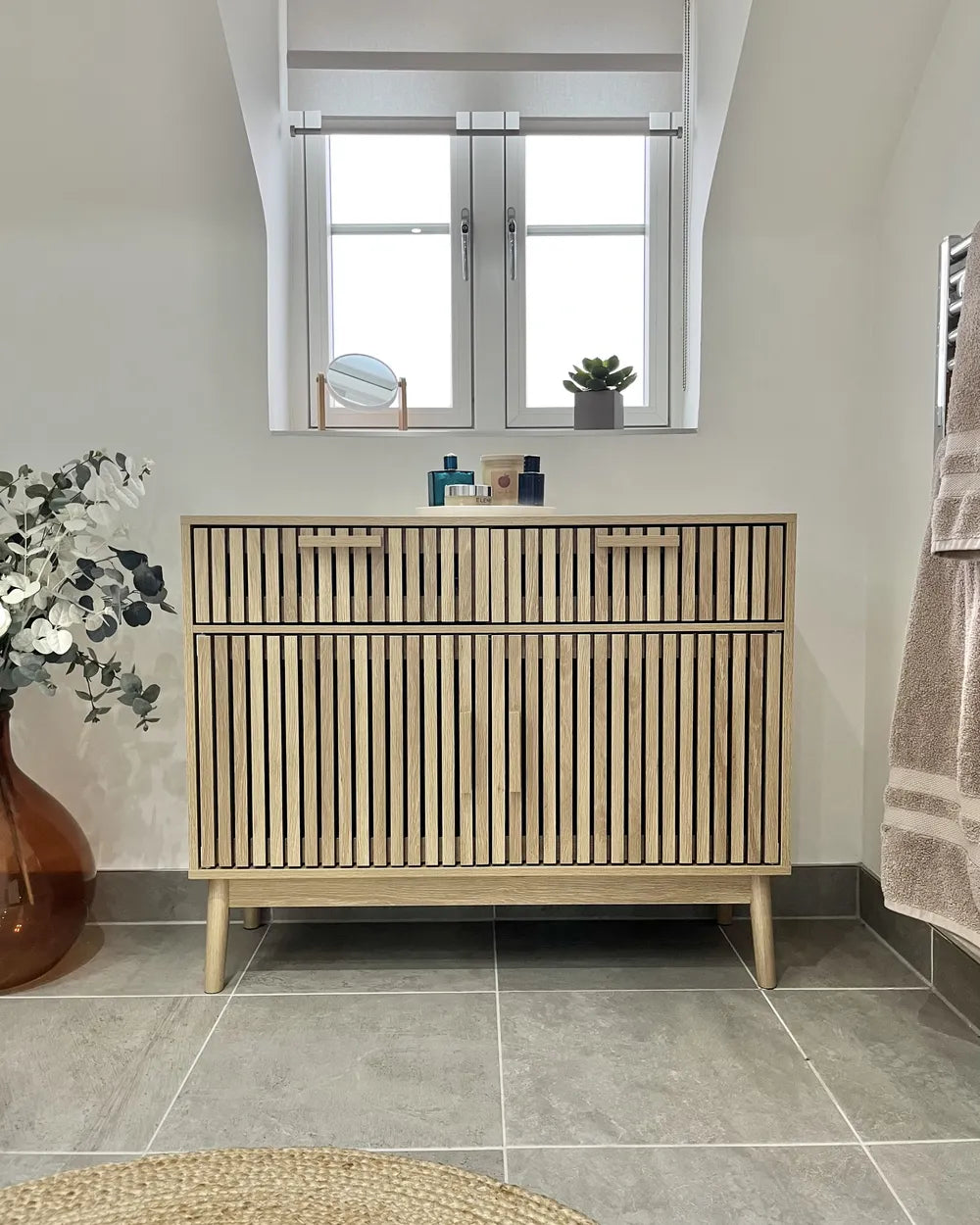 2 Door Sideboard Light Brown Drake