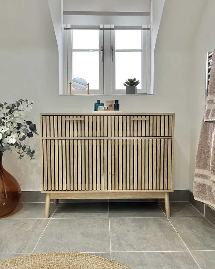 2 Door Sideboard Light Brown Drake