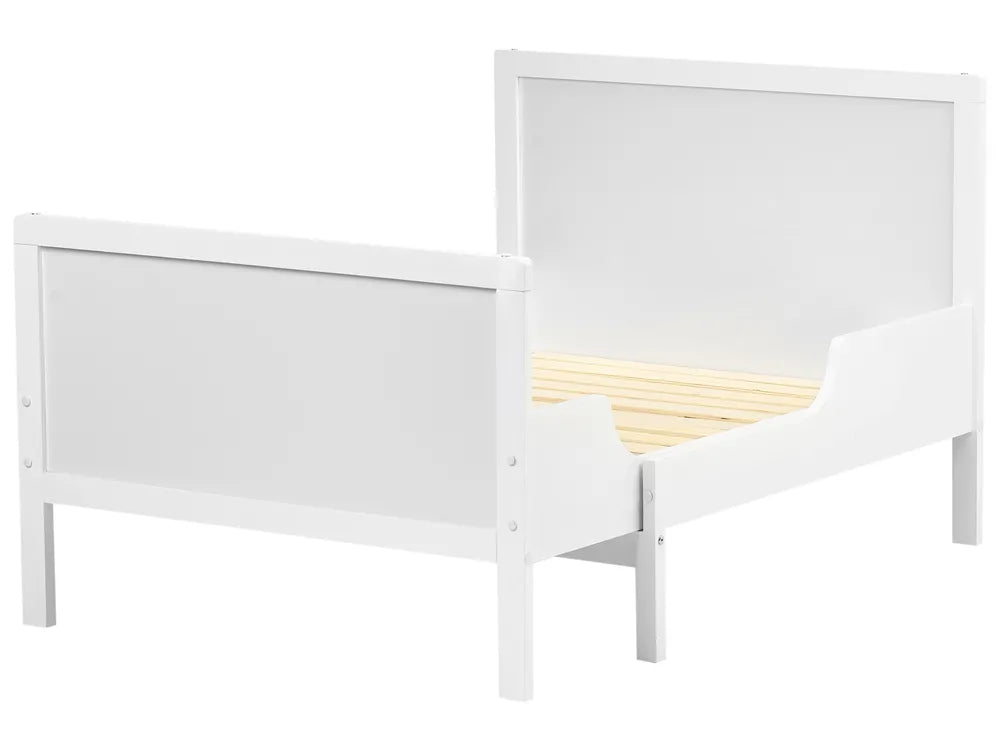 Extendable Kids Bed Pine Wood Beckford 90 x 200 cm (EU Single) White