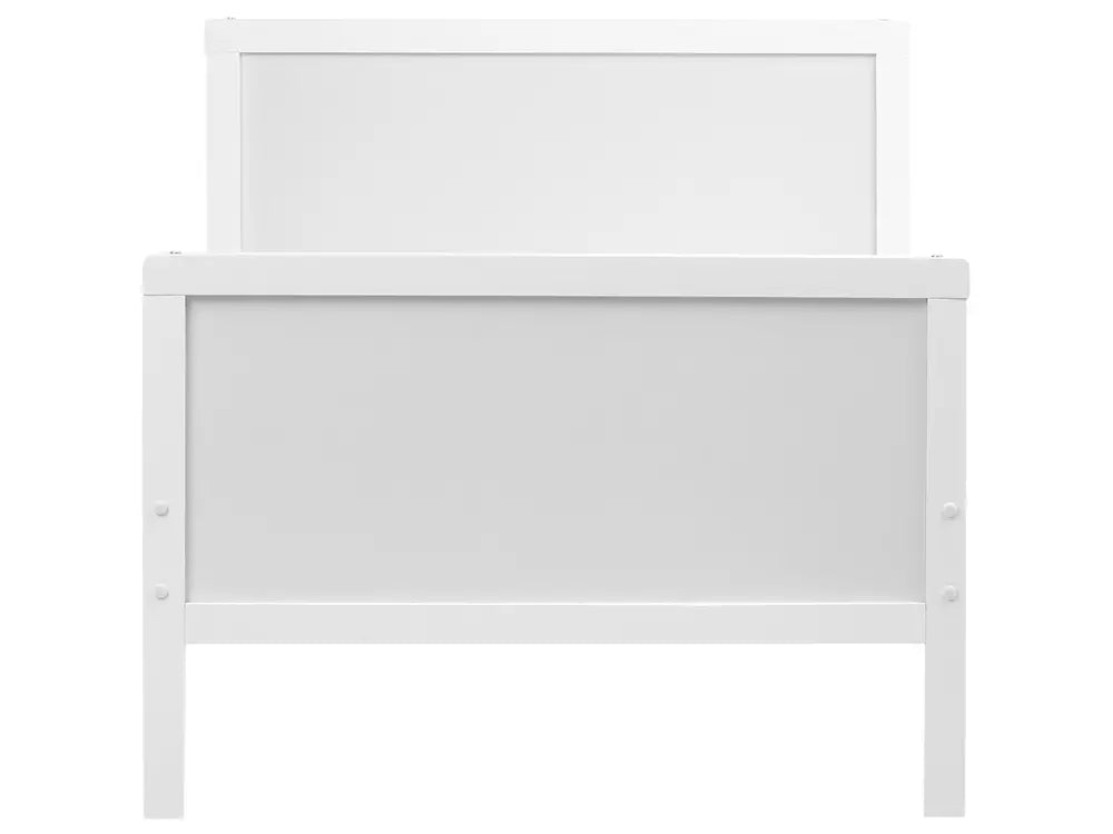 Extendable Kids Bed Pine Wood Beckford 90 x 200 cm (EU Single) White