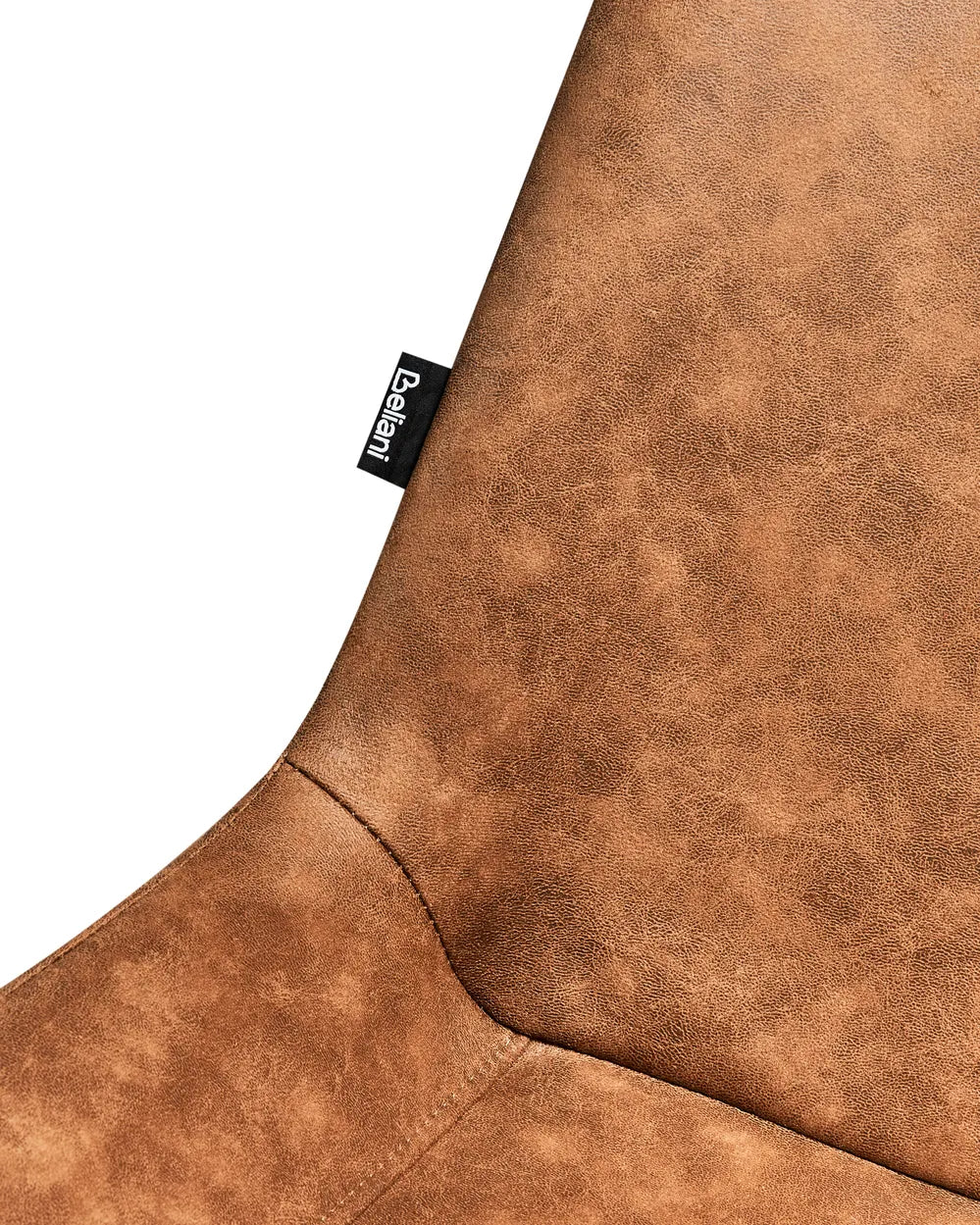 Set of 2 Dining Chairs Faux Suede Golden Brown Art