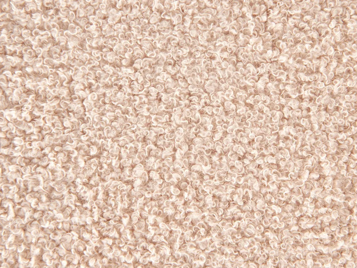 Ottoman Bed Boucle 180 x 200 cm (EU Super King) Beige Drew