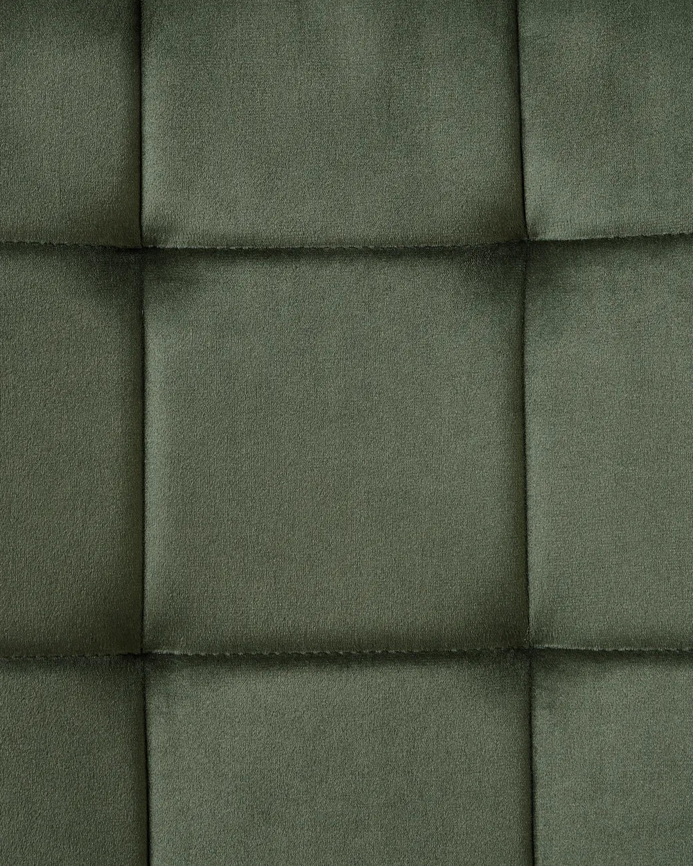 Set of 4 Dining Chairs Velvet Olive Green Logan