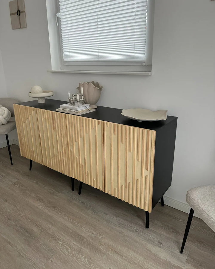 Cabinet Brown/ Black Hannah